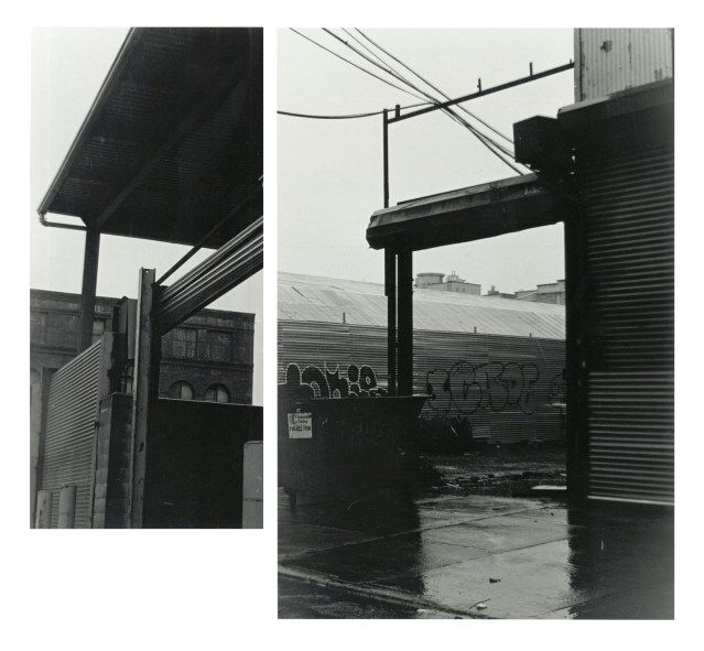 rainy day on myrtle diptych